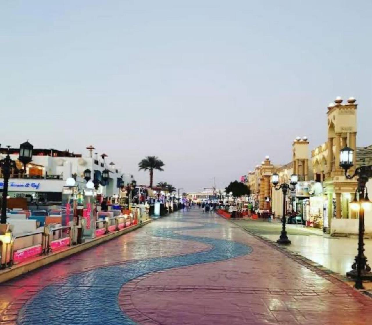 Naama Bay Apartment-Wifi شرم الشيخ المظهر الخارجي الصورة
